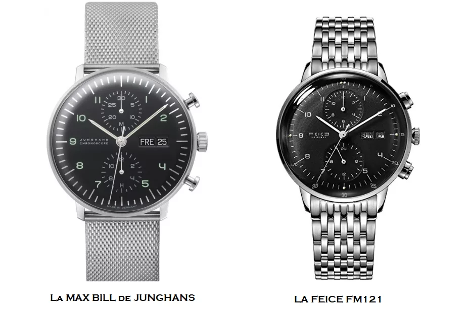 Feice copie Max Bill Junghans