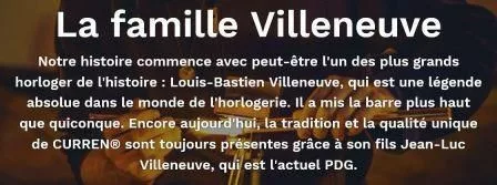 Famille Villeneuve Curren