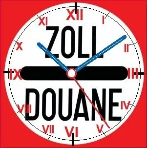 Frais de douane montre